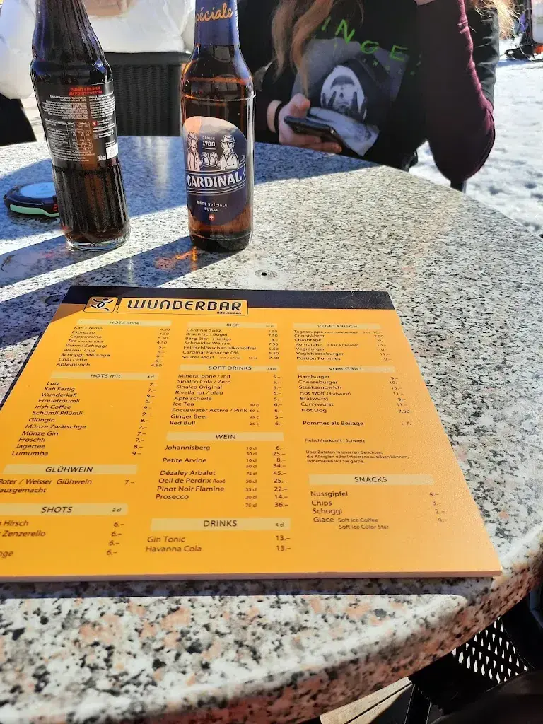 Wunderbar restaurant à Adelboden