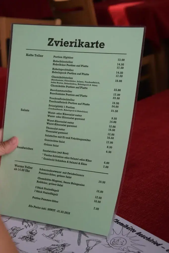 Restaurant Hotel Chemihütte_Aeschiried_menu_image_1