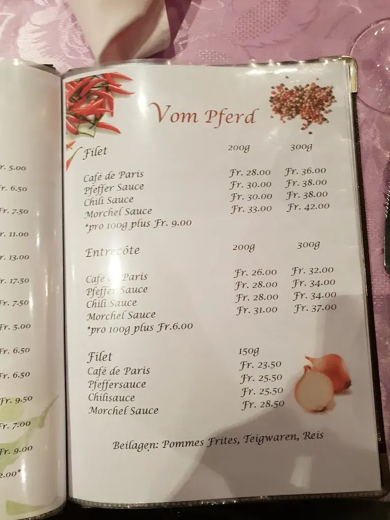 Menü_Restaurant Bismarck Küttigkofen_Küttigkofen_Bild_1