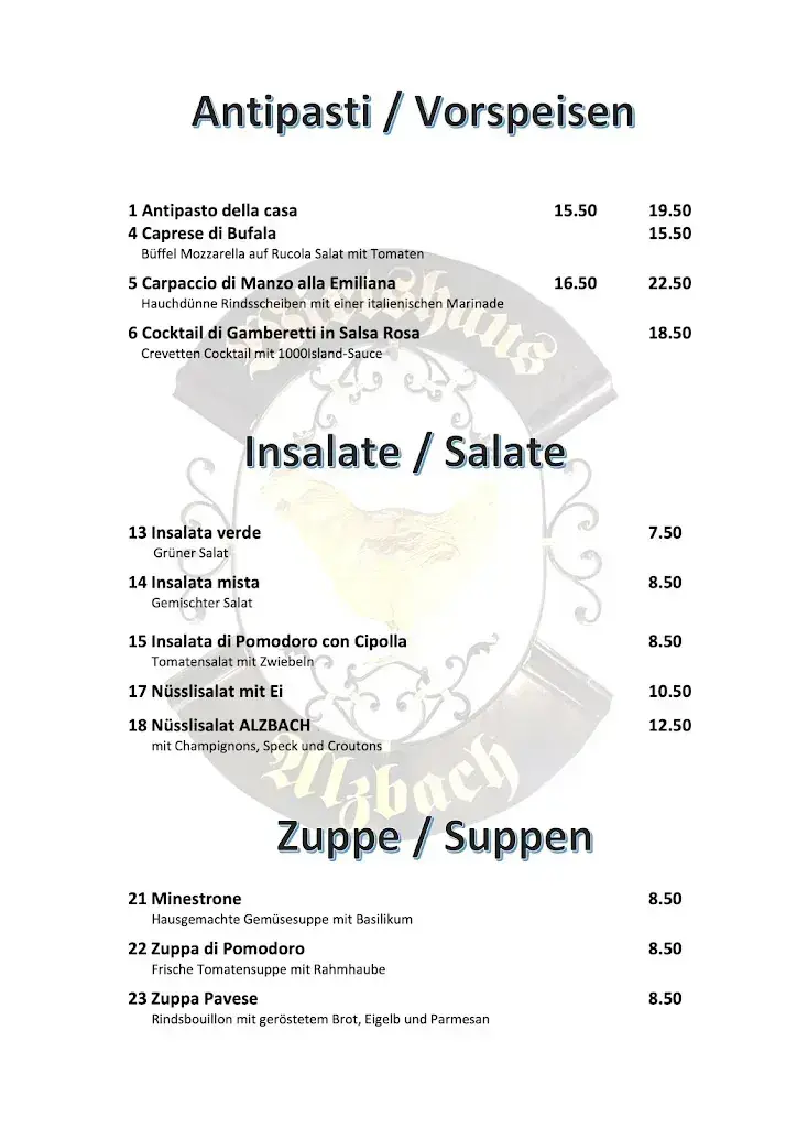 Menü_Restaurant Alzbach_Reinach_Bild_2