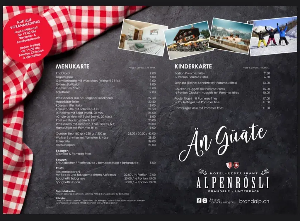 Menu_Berggasthaus Alpenrösli_Unterbäch_image_2