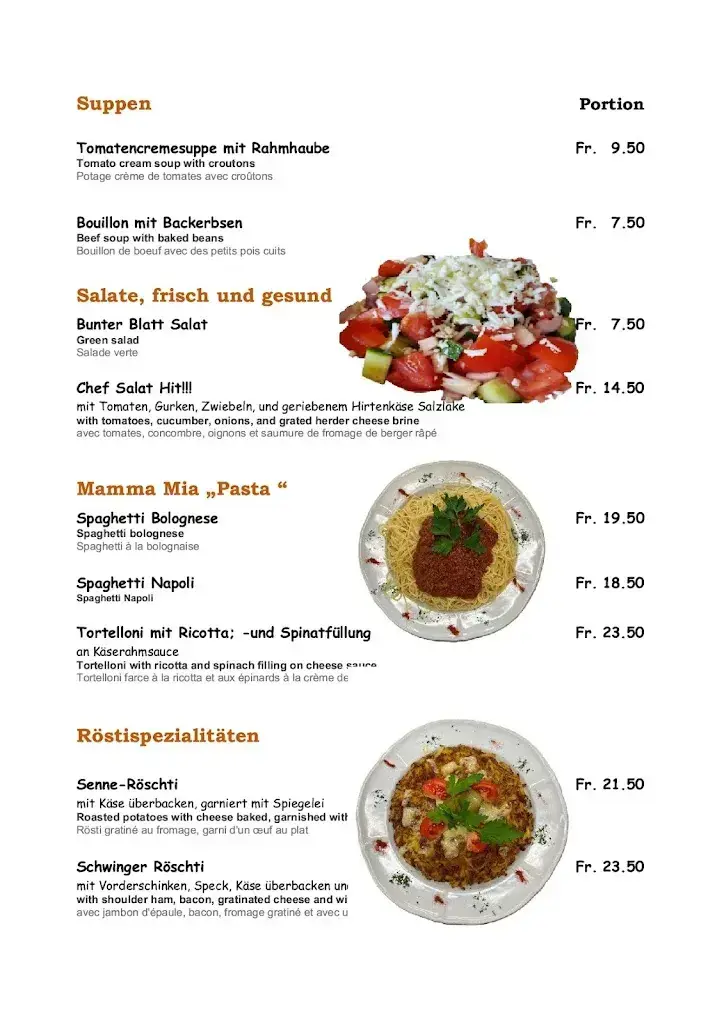 Restaurant Niesenblick Aeschi restaurant à Aeschi bei Spiez