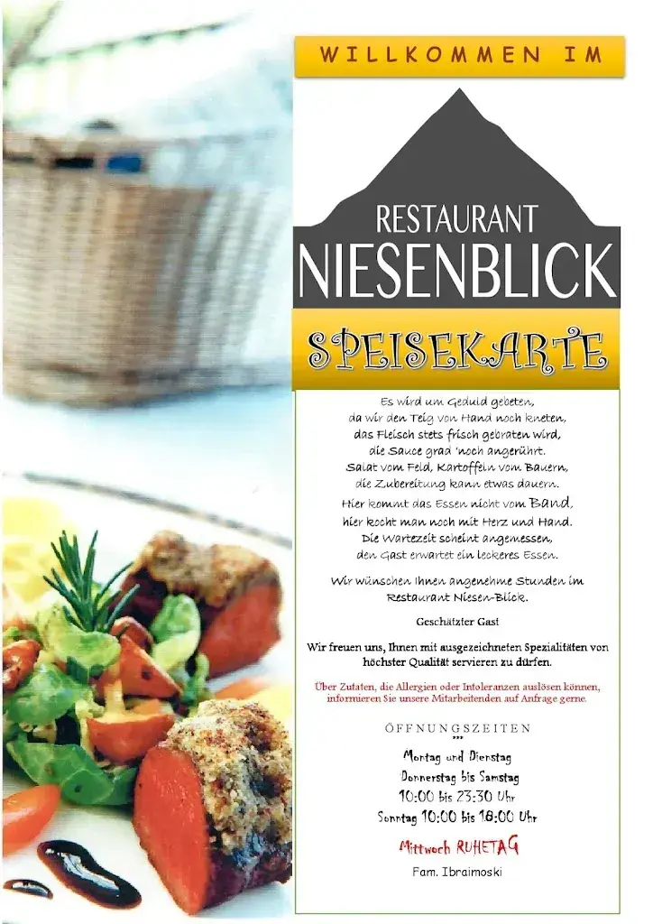 Menu_Restaurant Niesenblick Aeschi_Aeschi bei Spiez_image_3