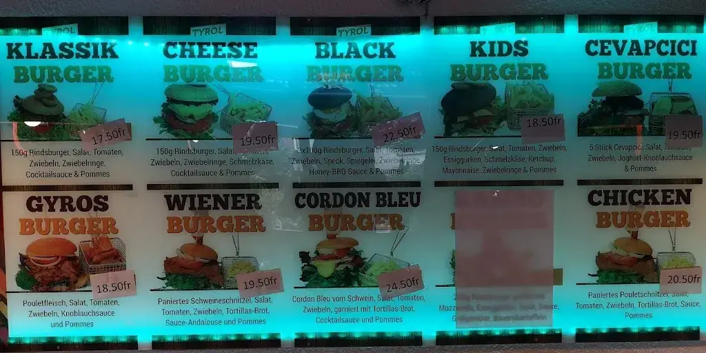 Menü_Tyrol Restaurant Aarwangen_Aarwangen_Bild_1