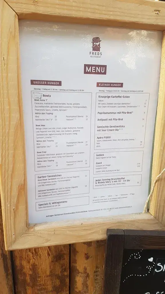 Menu_FREDS am Wasser_Thun_image_4