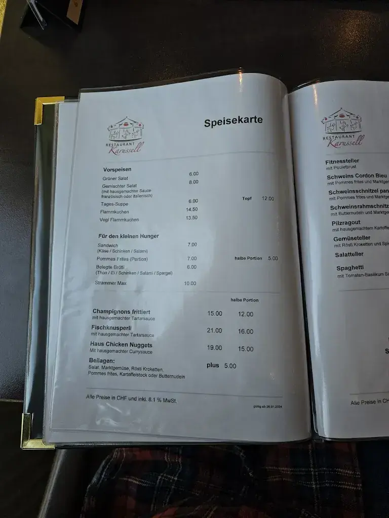 Menu_Restaurant Karussell_Thun_image_1