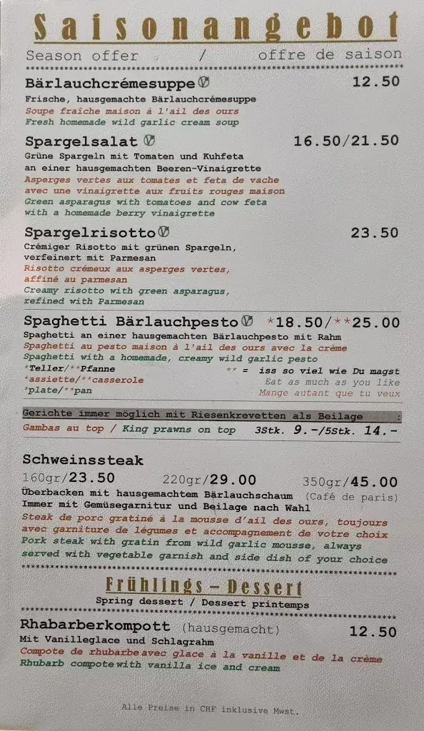Menu_Red-Ox Nightlife & Restaurant Bar Ochsen_Thun_image_2