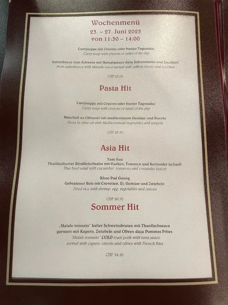 Menu_Grand Café Restaurant Schuh_Interlaken_image_2