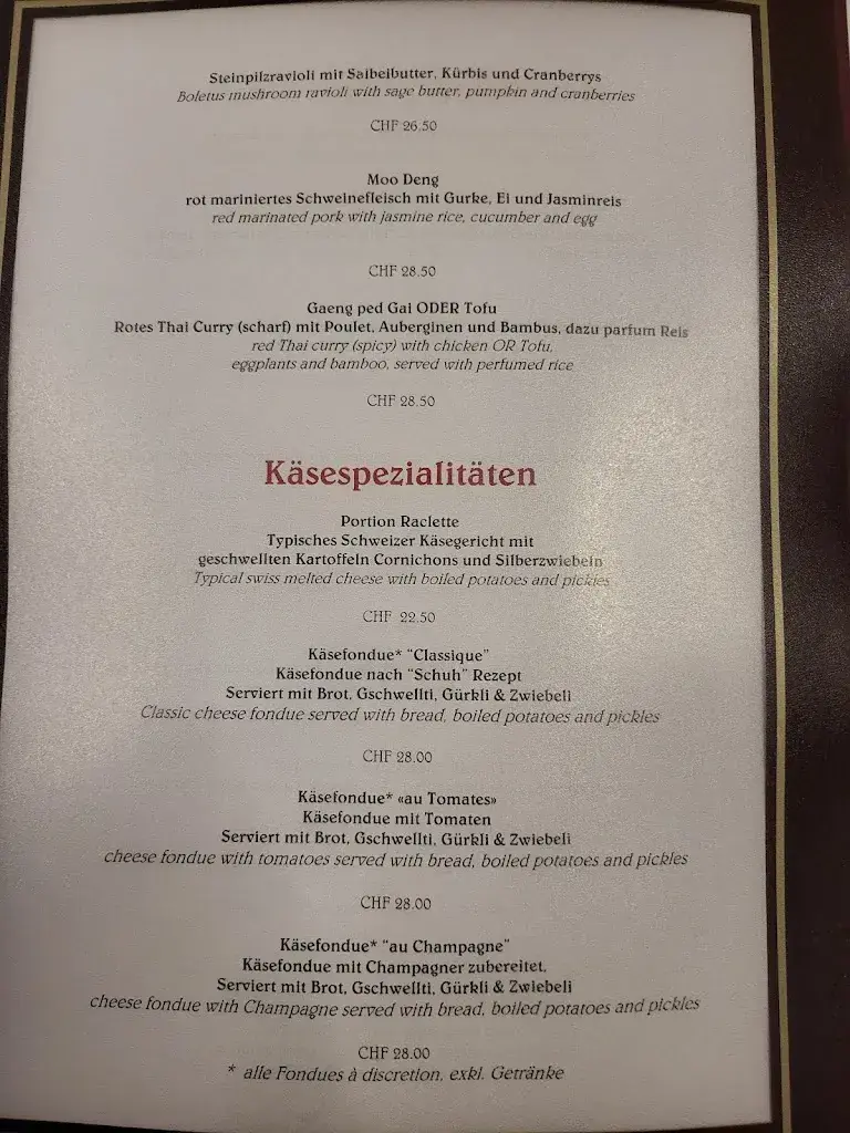 Menu_Grand Café Restaurant Schuh_Interlaken_image_3