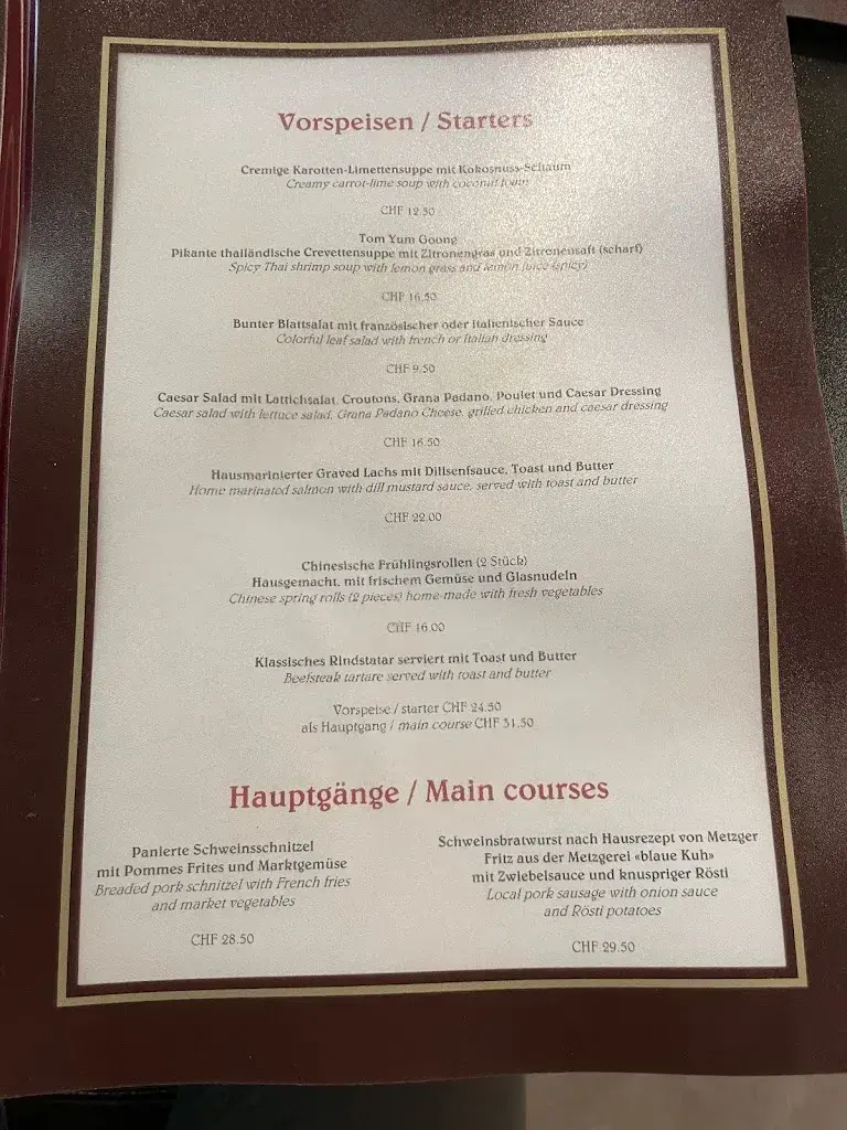 Menu_Grand Café Restaurant Schuh_Interlaken_image_4