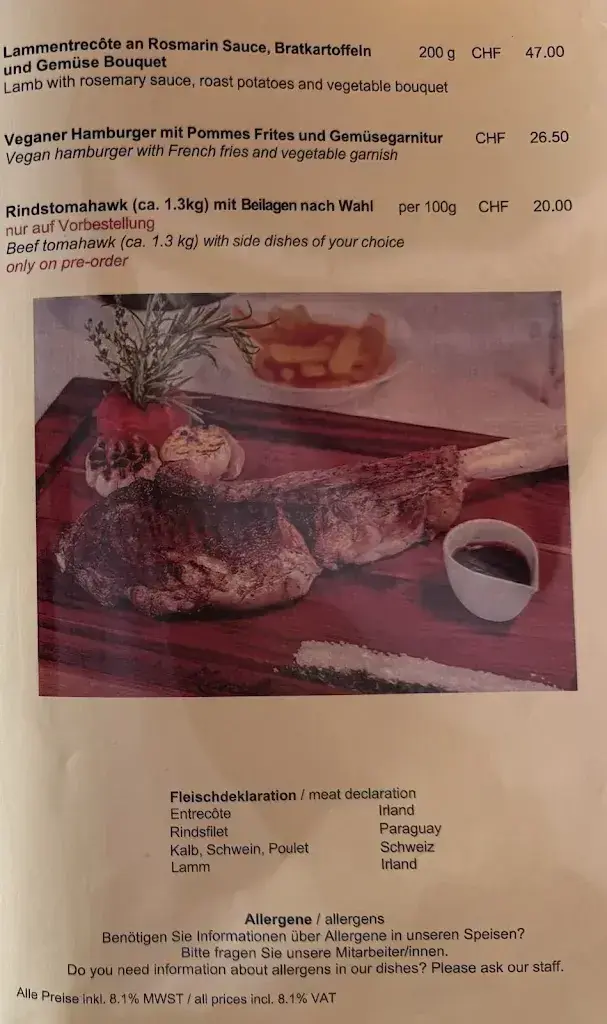 Menu_Mira's Steakhouse_Wengen BE_image_4