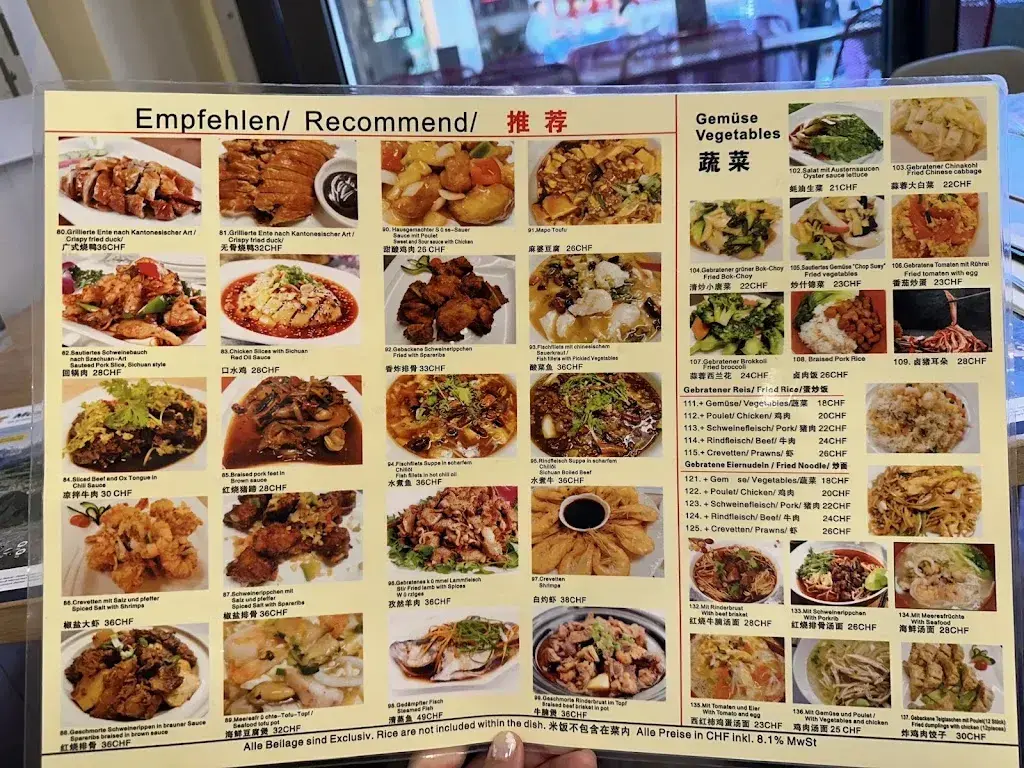 Menu_福记 China Restaurant Lucky Lucky_CH邮政编码: 3800_image_3