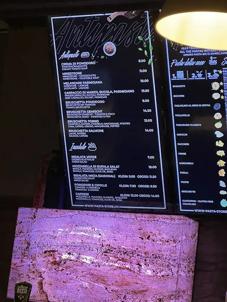 Menu_Pasta Store_Interlaken_image_3