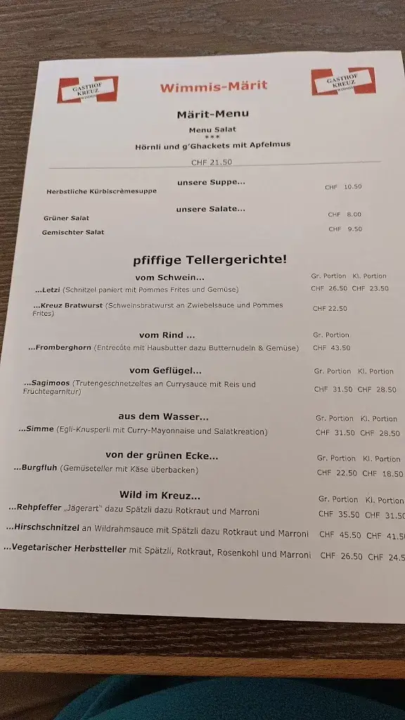 Gasthof Kreuz_Wimmis_menu_image_1