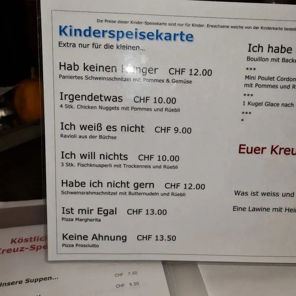 Menu_Gasthof Kreuz_Wimmis_immagine_2