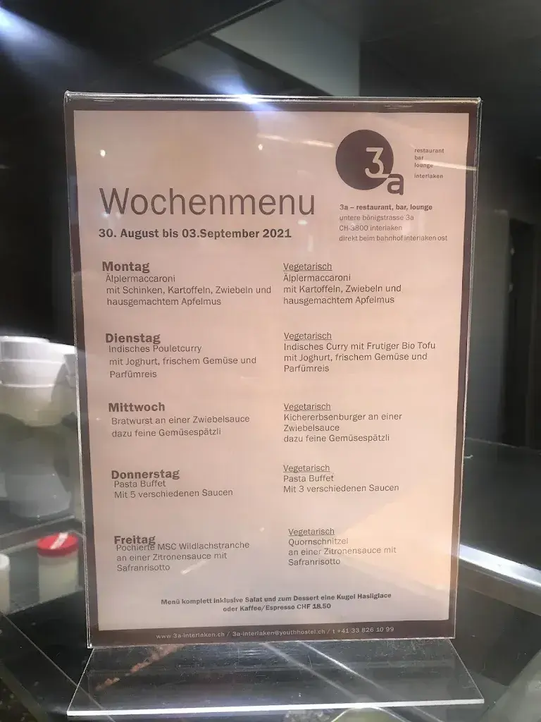 Menu_3a lounge bar restaurant_Interlaken_image_4