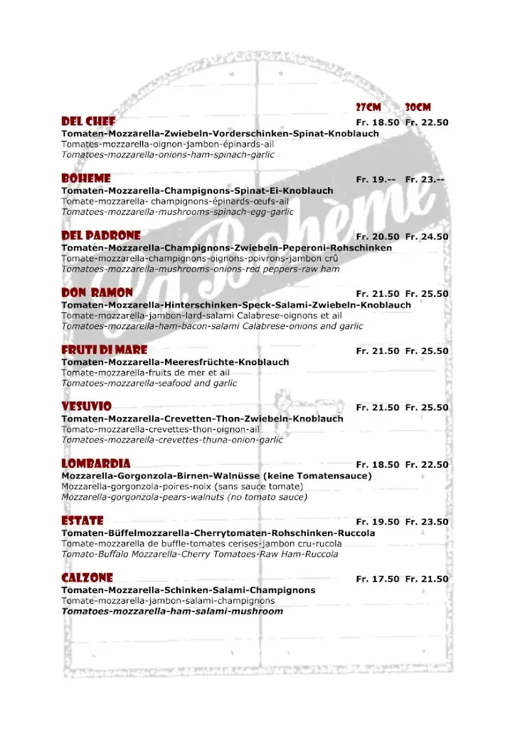Menu_Pizzeria La Bohème_Bönigen_image_3