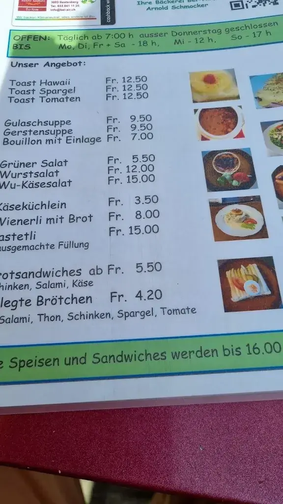 Menu_Bäckerei Tea-Room Bel-Air_Beatenberg_image_4