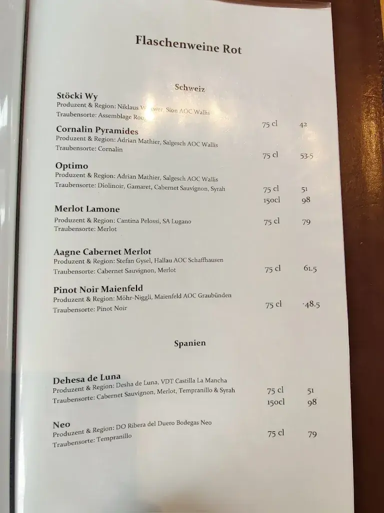 Menu_Restaurant Grindelwaldblick_Kleine Scheidegg_immagine_2