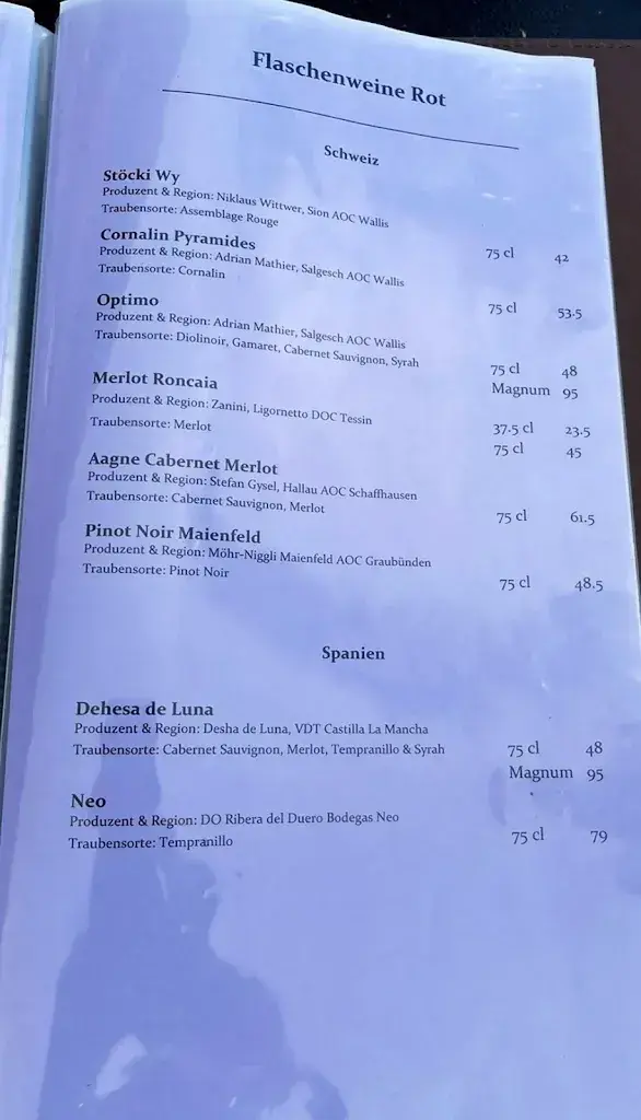 Menu_Restaurant Grindelwaldblick_Kleine Scheidegg_immagine_3