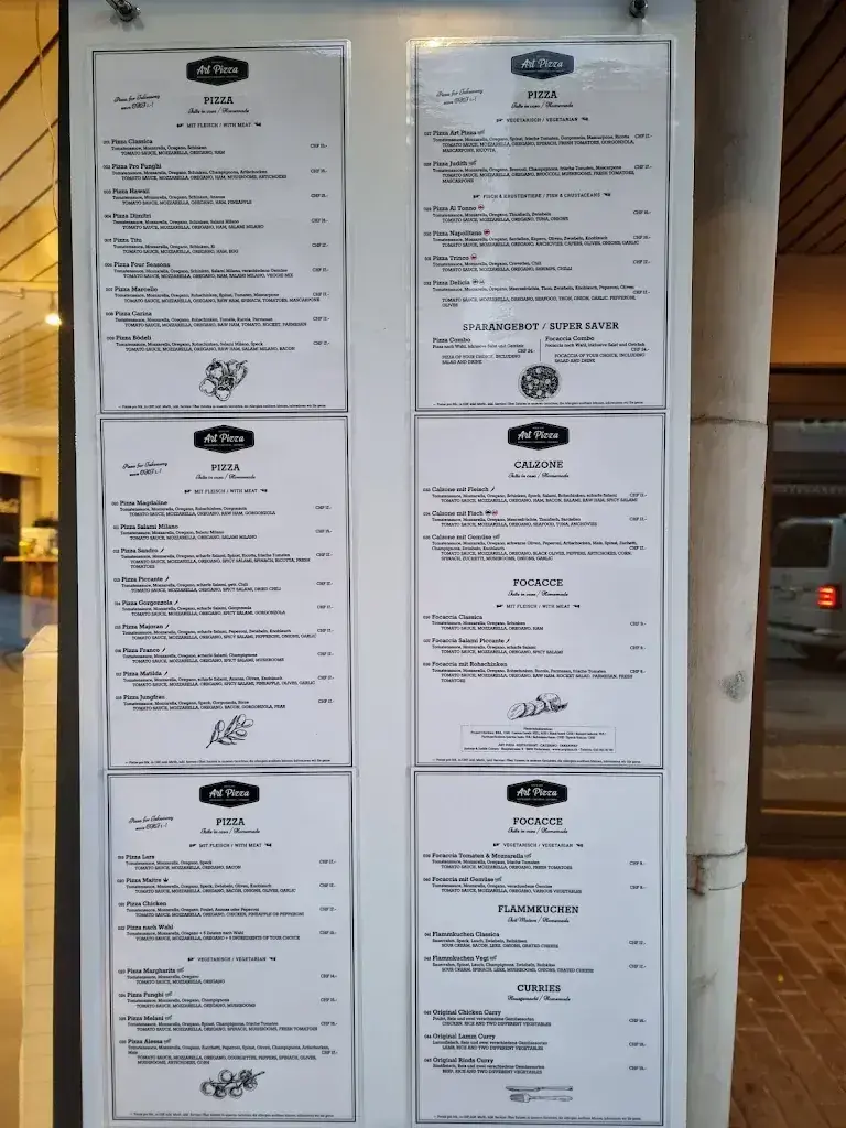 Menu_Art Pizza_Unterseen_immagine_4