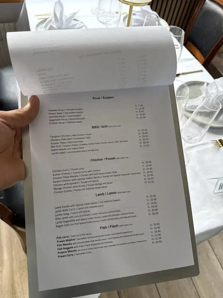 Indian Gourmet Restaurant & Pizzeria_Meiringen_menu_image_1