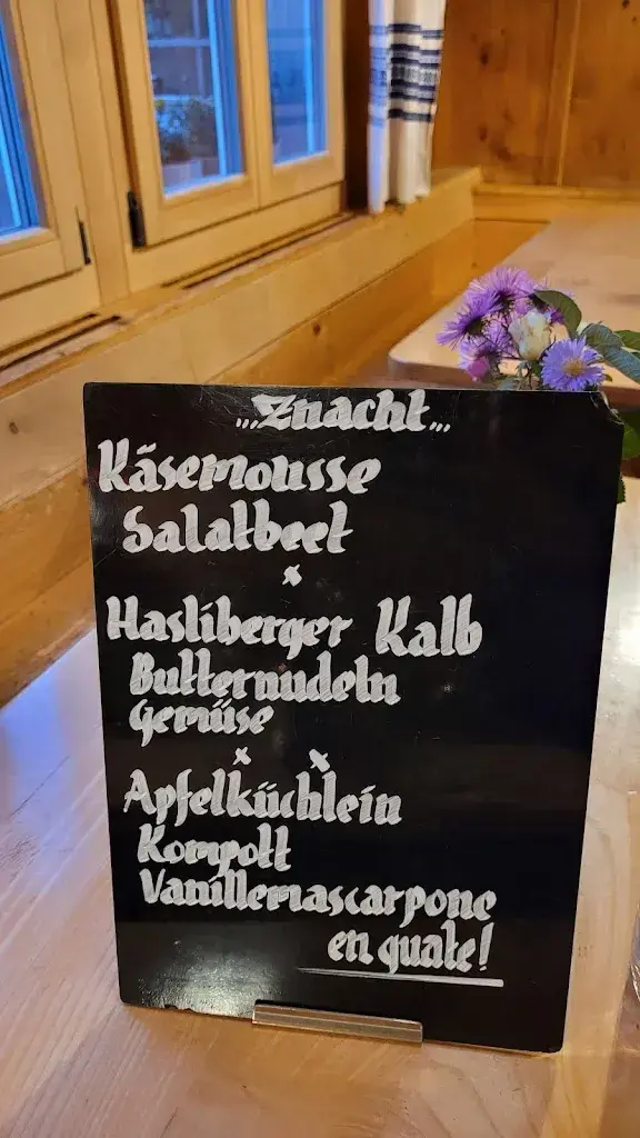 Menu_Chalet-Hotel Schwarzwaldalp_Meiringen_image_4