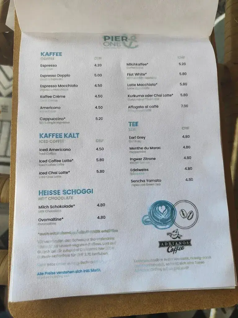 Menu_Bistro Pier One_Interlaken_image_2