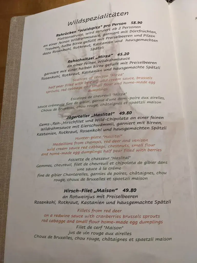 Menu_Restaurant Laterne_Interlaken_immagine_4