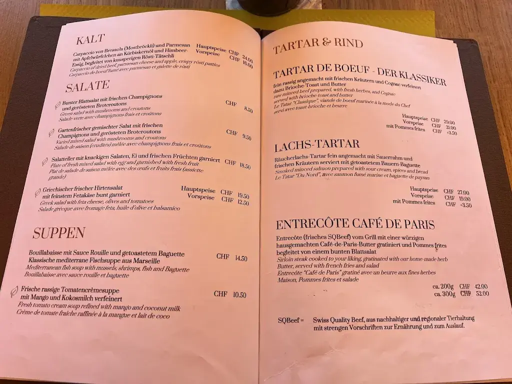 Menu_Café de Paris_Interlaken_image_2