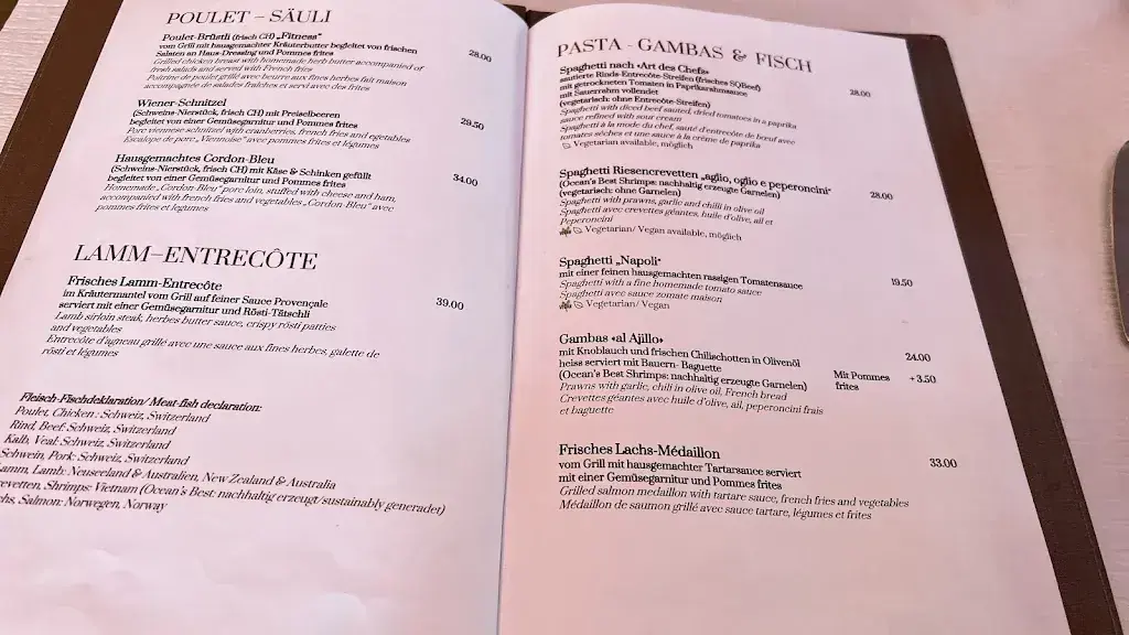 Menu_Café de Paris_Interlaken_image_3