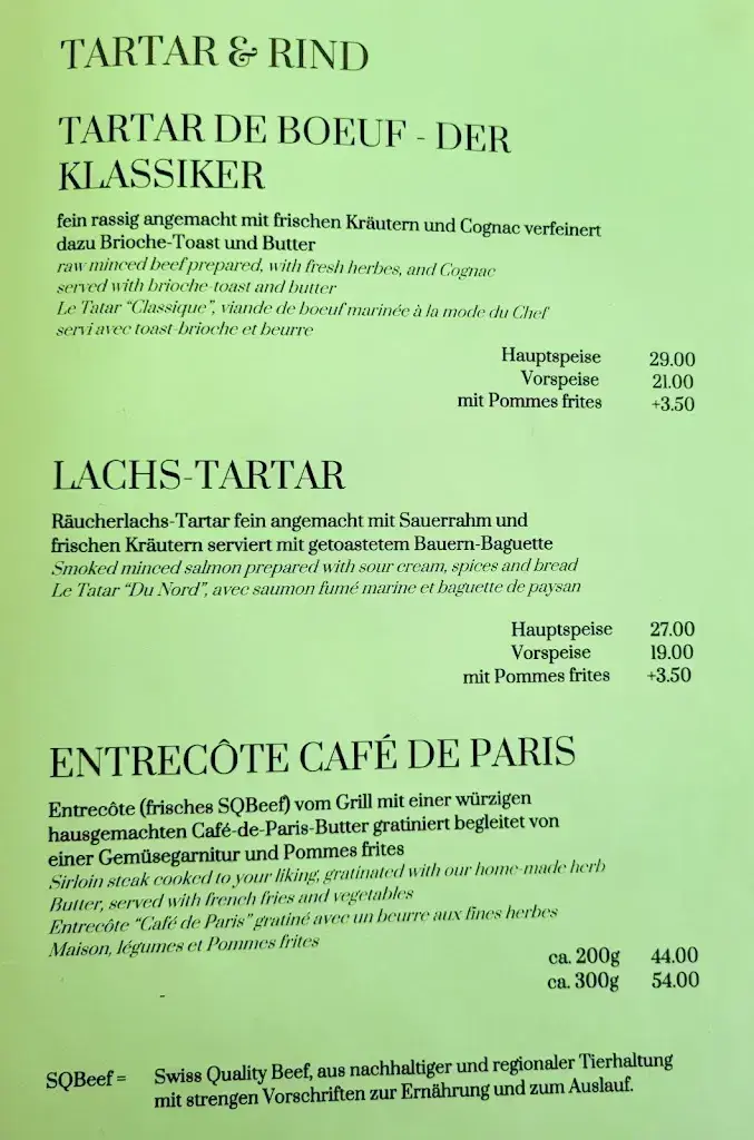 Menu_Café de Paris_Interlaken_image_4