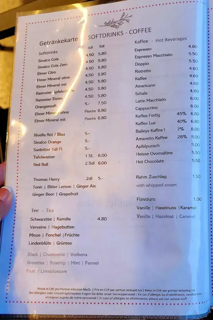 Menu_Des Alpes Interlaken - Restaurant & Bar_Interlaken_image_4