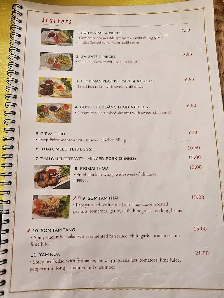 sri manee Isaan Thai House_Interlaken_menu_image_1