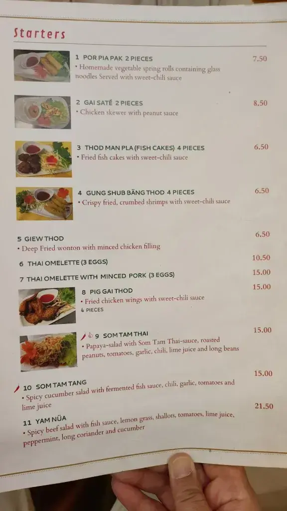 Menu_sri manee Isaan Thai House_Interlaken_image_3