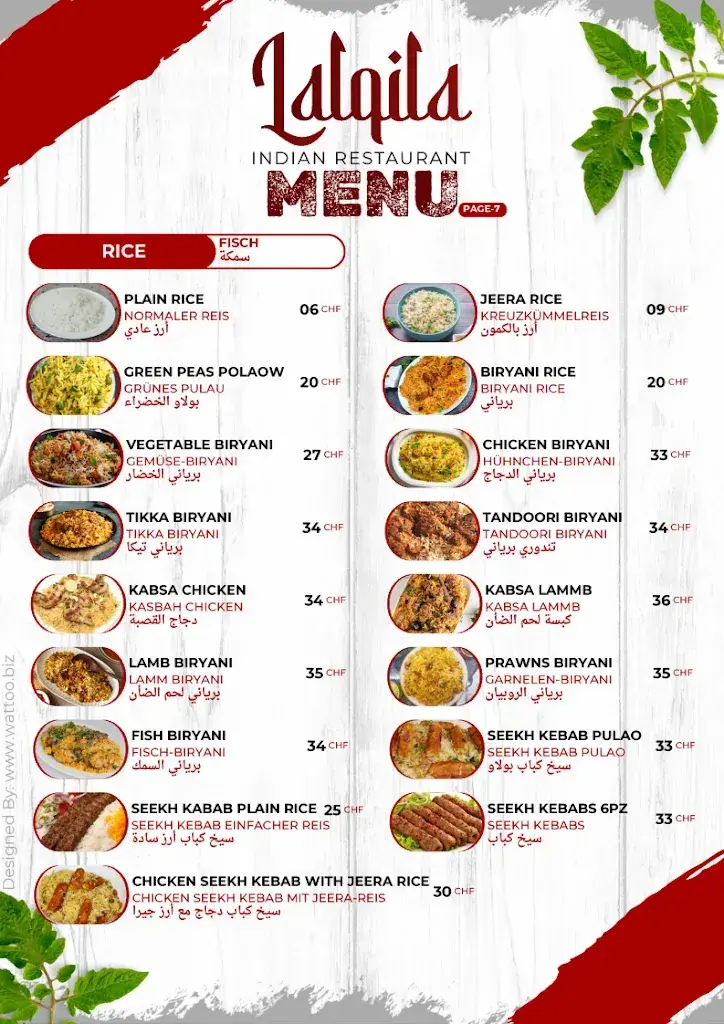 Menu_Lal Qila Indian Restaurant_Interlaken_image_3
