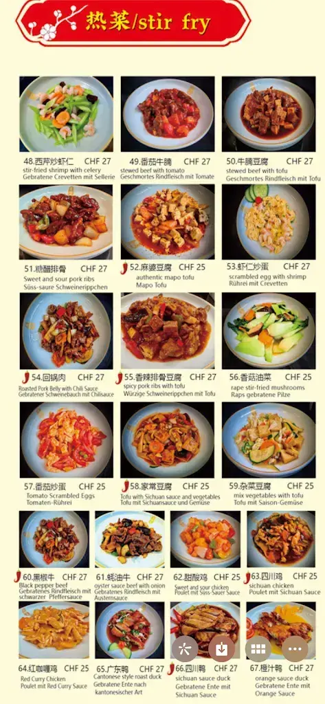 Menu_Home China Restaurant 家味居_Interlaken_imagen_2
