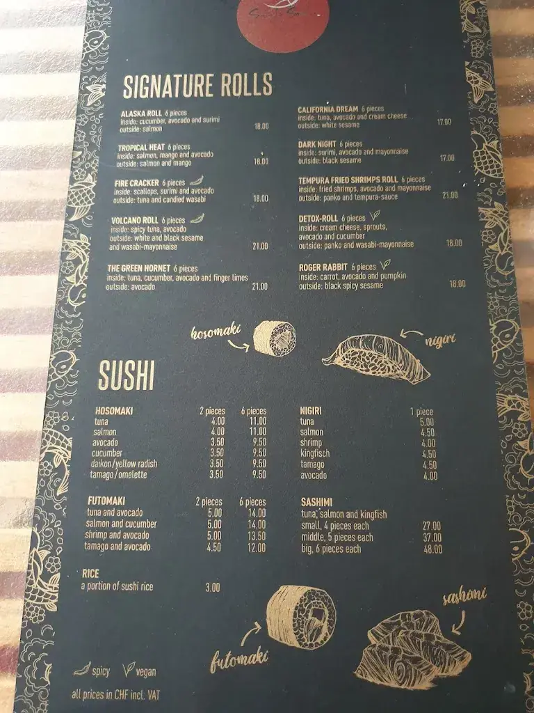 Simply Sushi restaurant à Interlaken