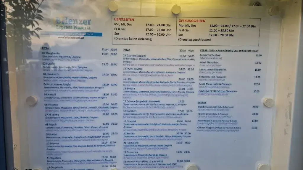 Brienzer Express ristorante a Brienz