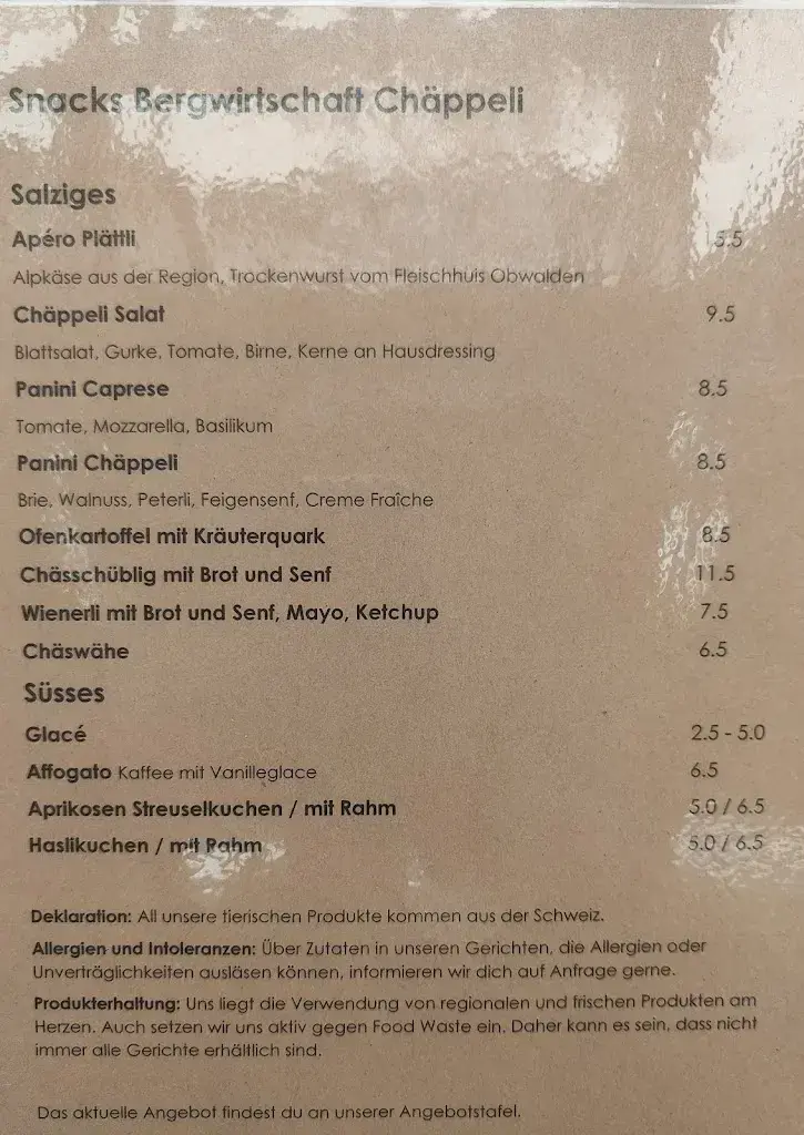 Bergwirtschaft Chäppeli_Lungern_menu_image_1