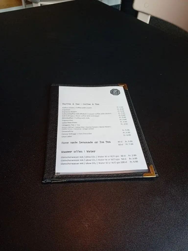 Café Gletscherschlucht_Grindelwald_menu_image_1