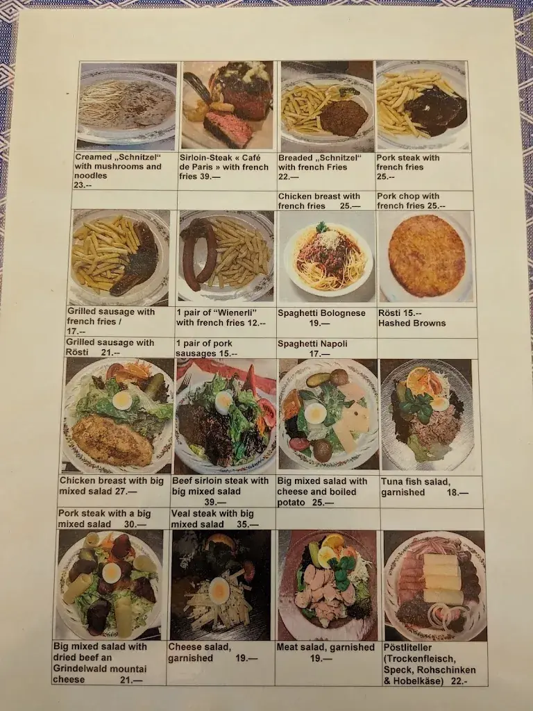 Menu_Restaurant Alte Post_Grindelwald_image_3