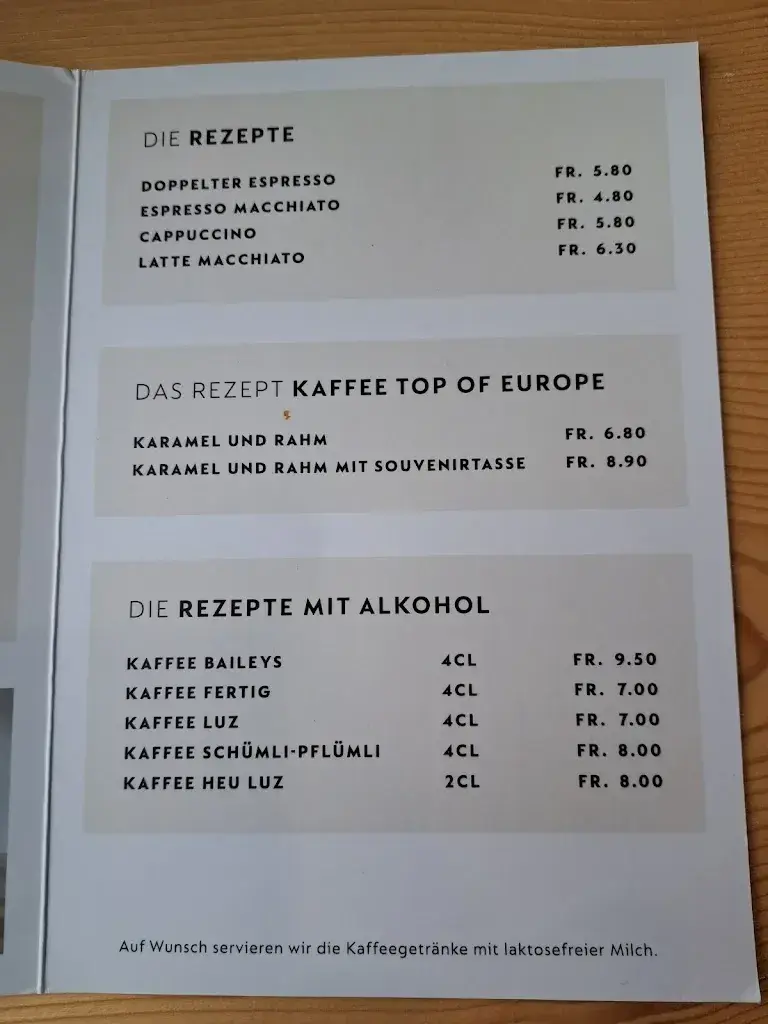 Bistro Terminal_Grindelwald_menu_image_1