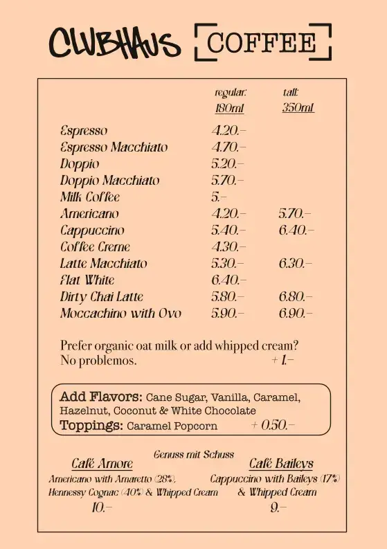 Clubhaus Café & Crêperie_Grindelwald_menu_image_1