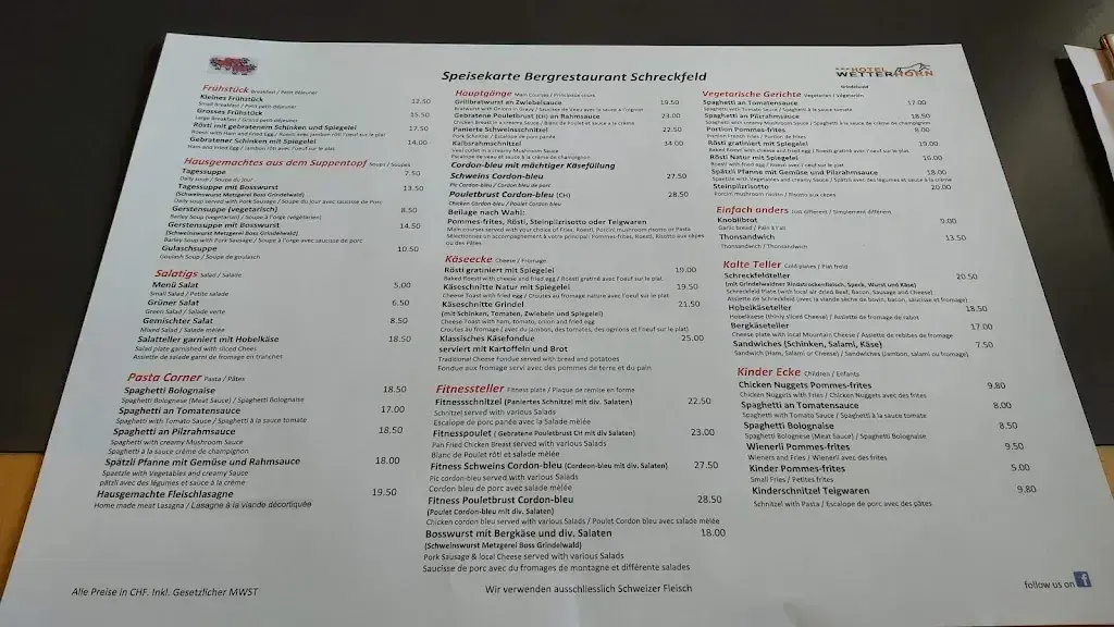 Menu_Bergrestaurant Schreckfeld_Grindelwald_image_2