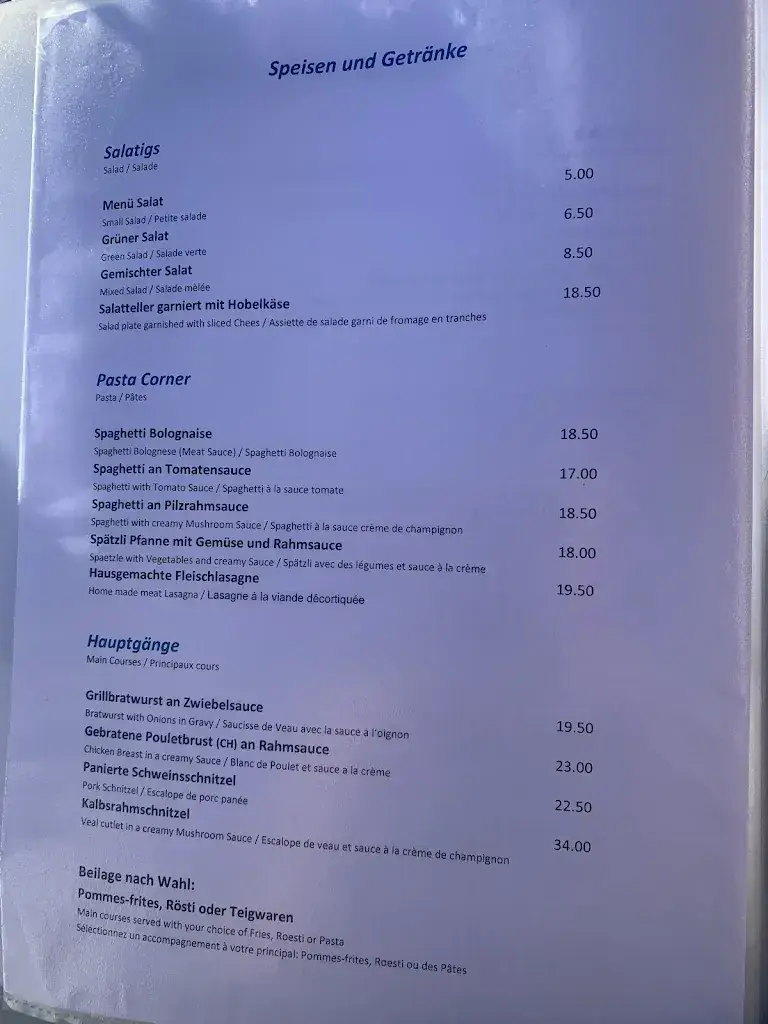 Menu_Bergrestaurant Schreckfeld_Grindelwald_image_3