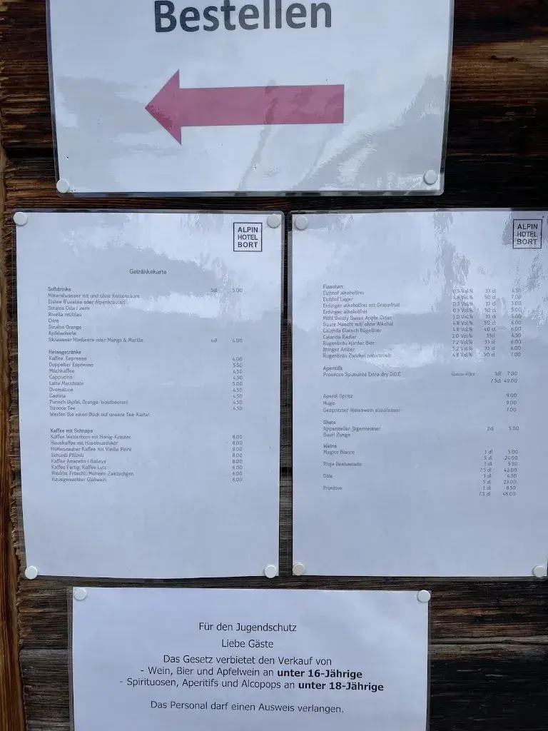 Bort Schyr restaurant à Grindelwald