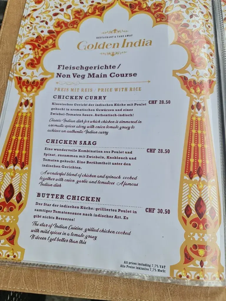Menu_Restaurant GoldenIndia Wengen_Wengen BE_image_2