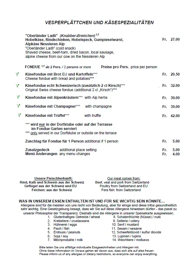 Menu_Swiss Bistro im Hotel Alpenblick_Wilderswil_image_2