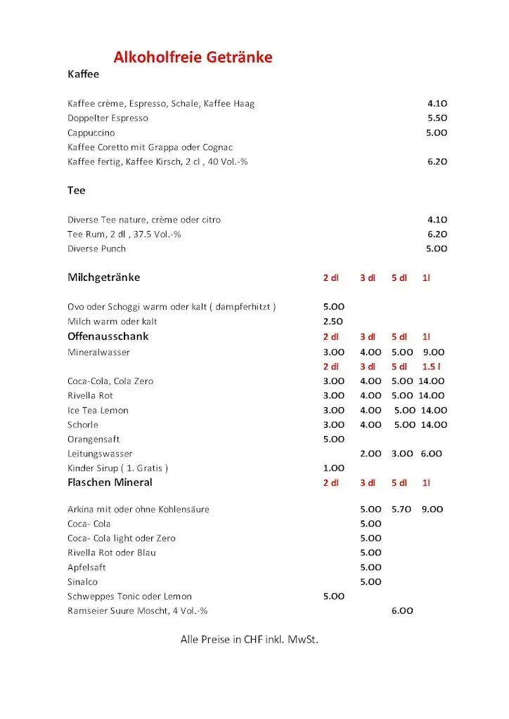Menu_Hotel Restaurant Bahnhof Da Luca_Langnau im Emmental_image_2
